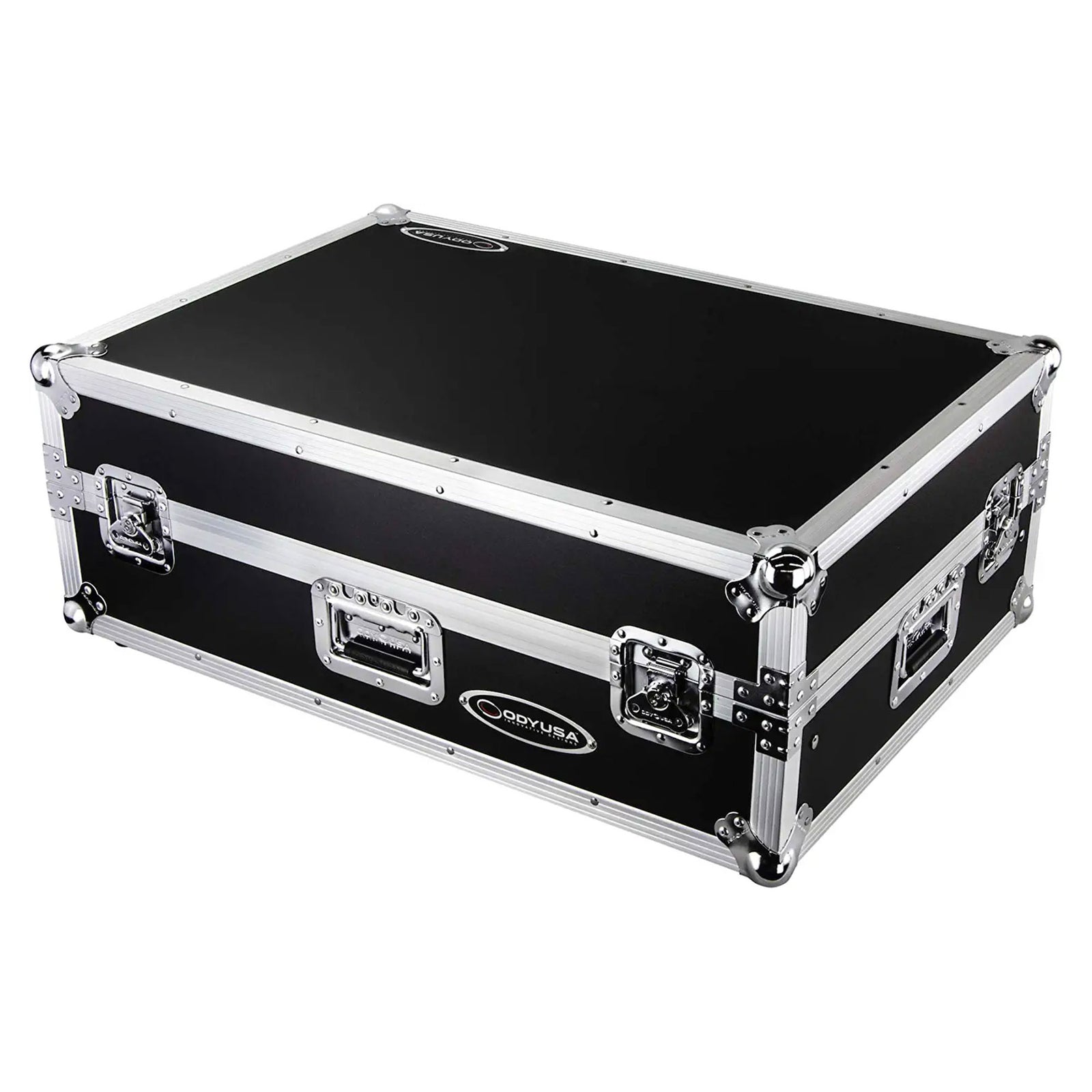 ODYSSEY FZGSPRIME4W2 Denon Prime 4 Flight Zone Case with Laptop Platform & Racks - VMInnovations