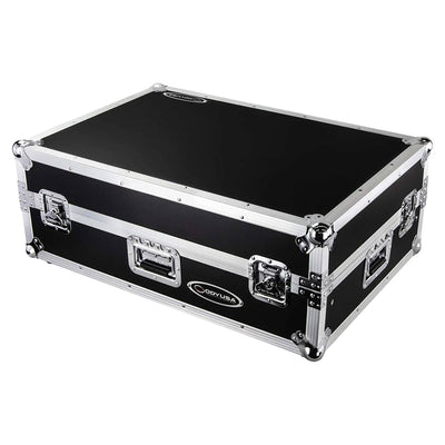 ODYSSEY FZGSPRIME4W2 Denon Prime 4 Flight Zone Case with Laptop Platform & Racks - VMInnovations