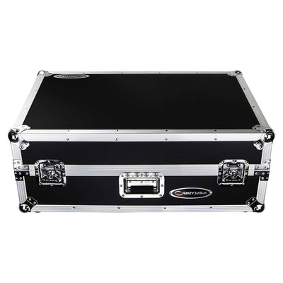 ODYSSEY FZGSPRIME4W2 Denon Prime 4 Flight Zone Case with Laptop Platform & Racks - VMInnovations
