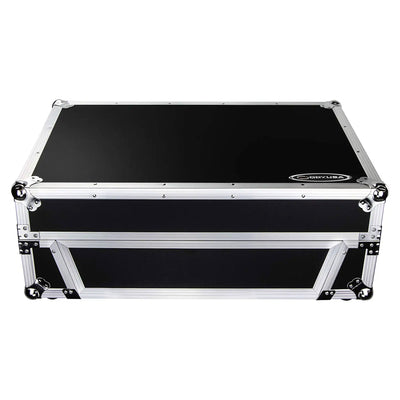 ODYSSEY FZGSPRIME4W2 Denon Prime 4 Flight Zone Case with Laptop Platform & Racks - VMInnovations