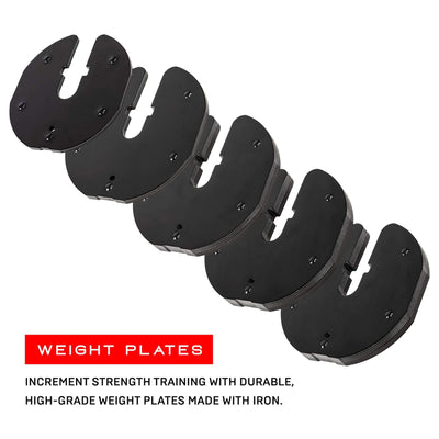NonZero Gravity PowerDyne Iron Dumbbell Weights, 80 Lbs, 2 Pack, Coal w/ Stand - VMInnovations