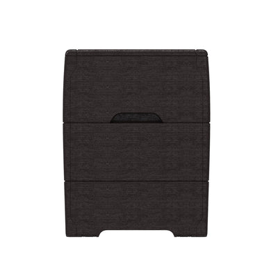 Duramax 71 Gallon Outdoor Resin Storage Box, Brown (Open Box)