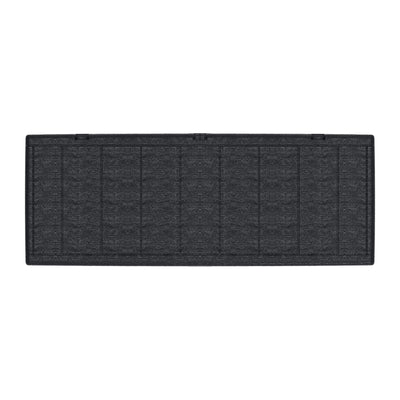 Duramax 71GL Resin Deck Garden Furniture Organizer Storage Box, Charcoal (Used) - VMInnovations