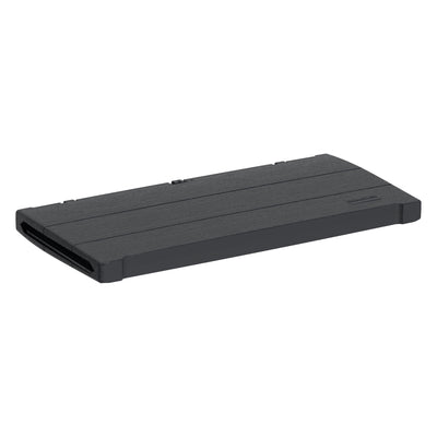 Duramax 71GL Resin Deck Garden Furniture Organizer Storage Box, Charcoal (Used) - VMInnovations