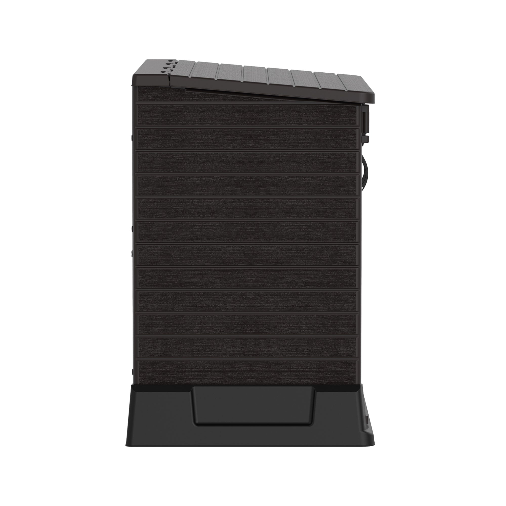 Duramax StoreAway 850 Liter Deck & Garden Storage Shed, Brown (Open Box) - VMInnovations