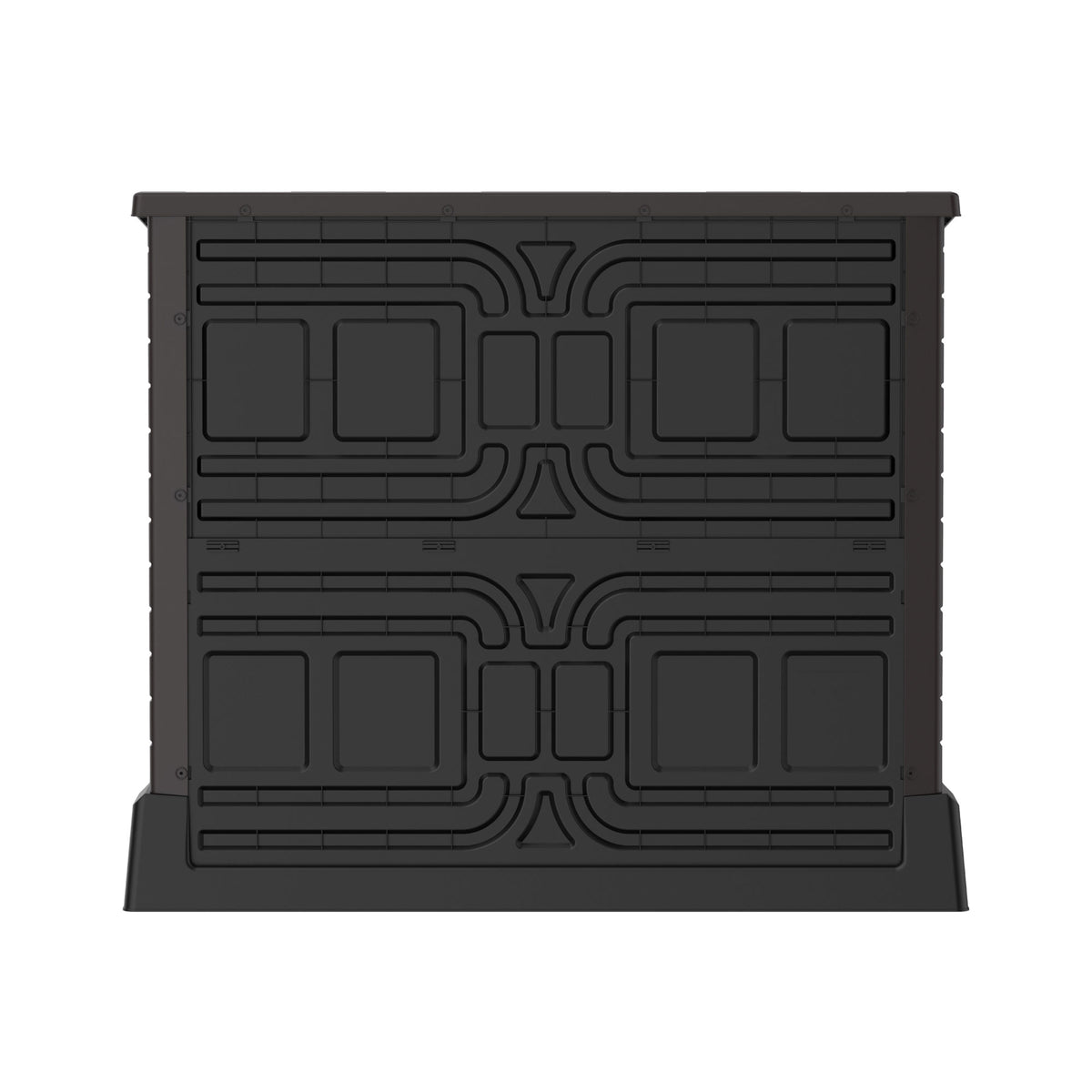 Duramax CedarGrain StoreAway 850 Liter Outdoor Deck & Garden Storage Shed, Brown