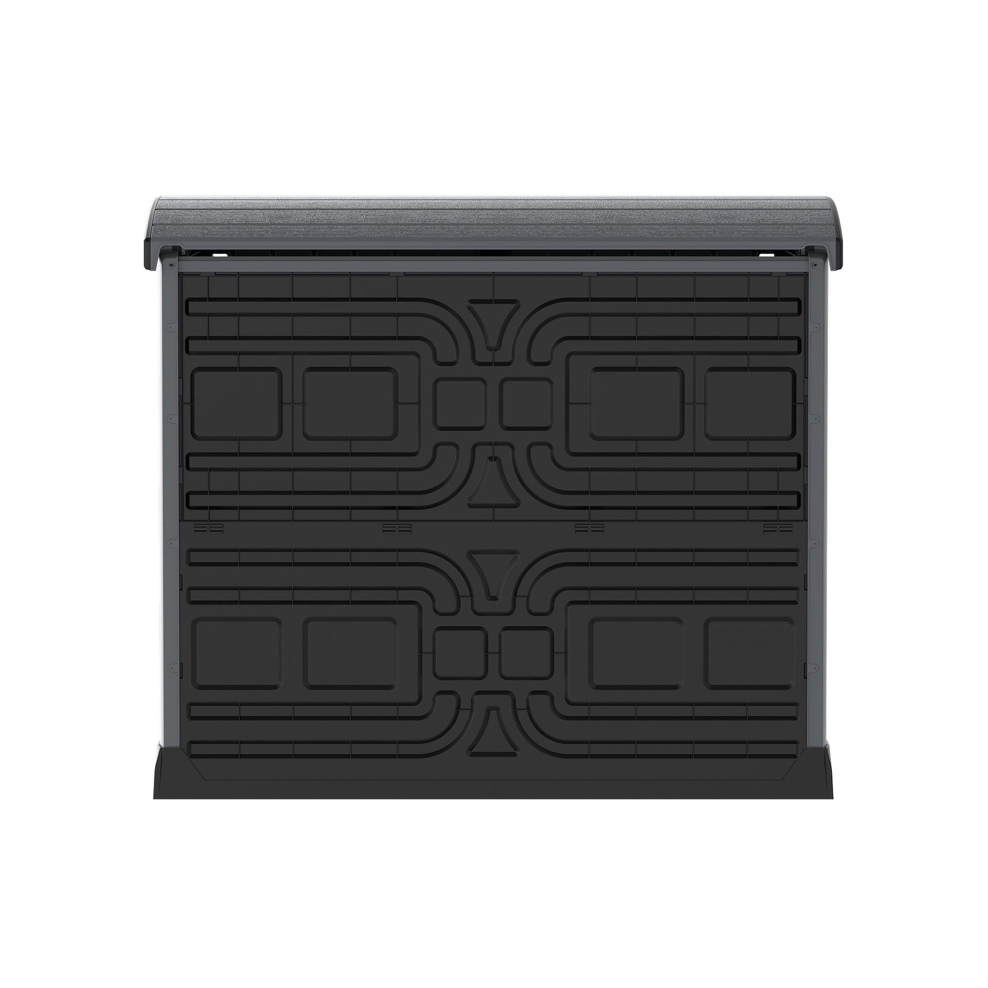 Duramax CedarGrain StoreAway 1200L Outdoor Deck & Garden Storage Box, Charcoal - VMInnovations