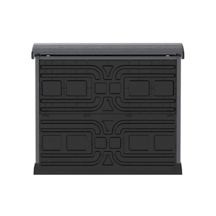 Duramax CedarGrain StoreAway 1200L Outdoor Deck & Garden Storage Box, Charcoal