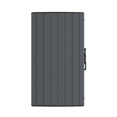 Duramax CedarGrain StoreAway 1200L Outdoor Deck & Garden Storage Box, Charcoal - VMInnovations