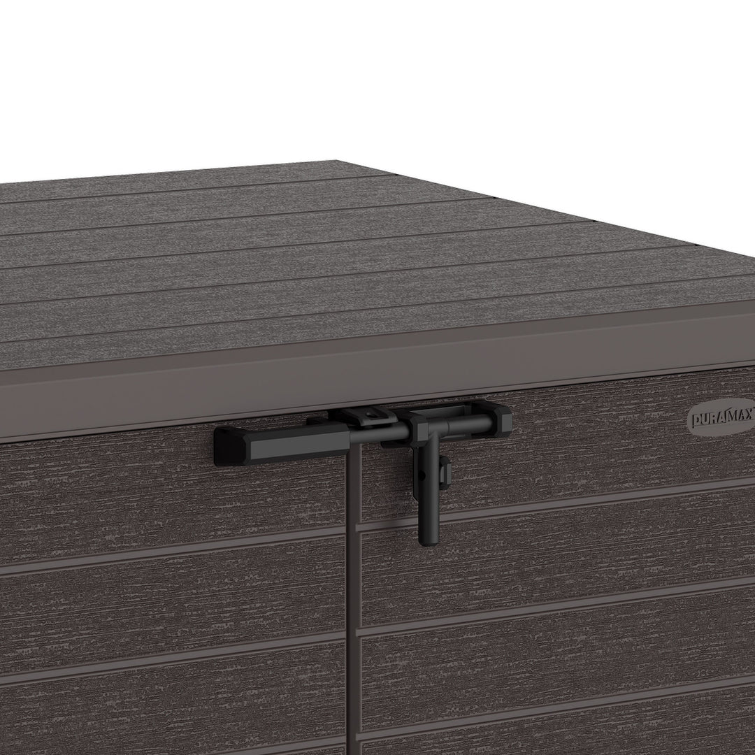 Duramax StoreAway 1200 Liter Outdoor Deck & Garden Storage Box, Brown (Used)