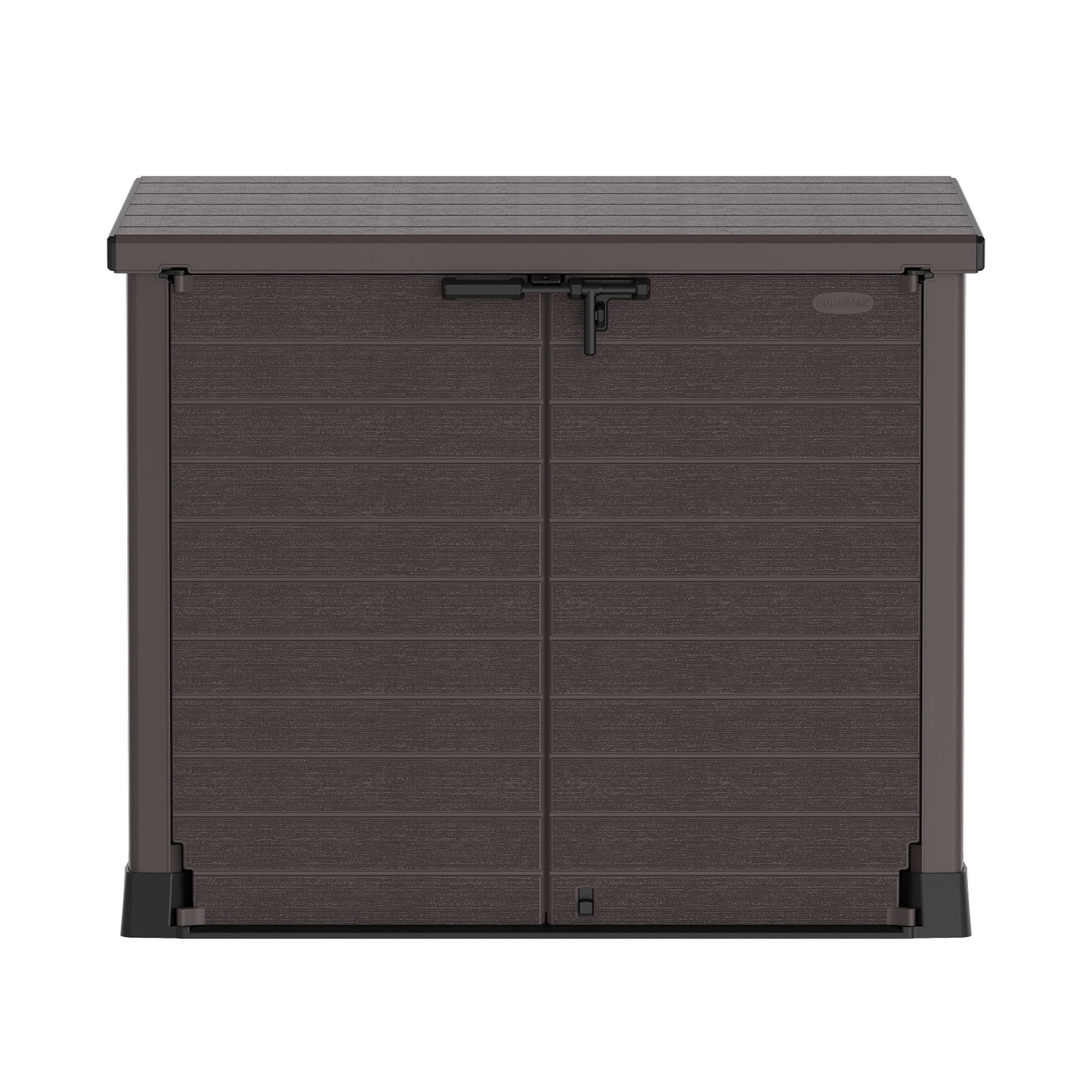 Duramax StoreAway 1200 Liter Outdoor Deck & Garden Storage Box, Brown (Used) - VMInnovations