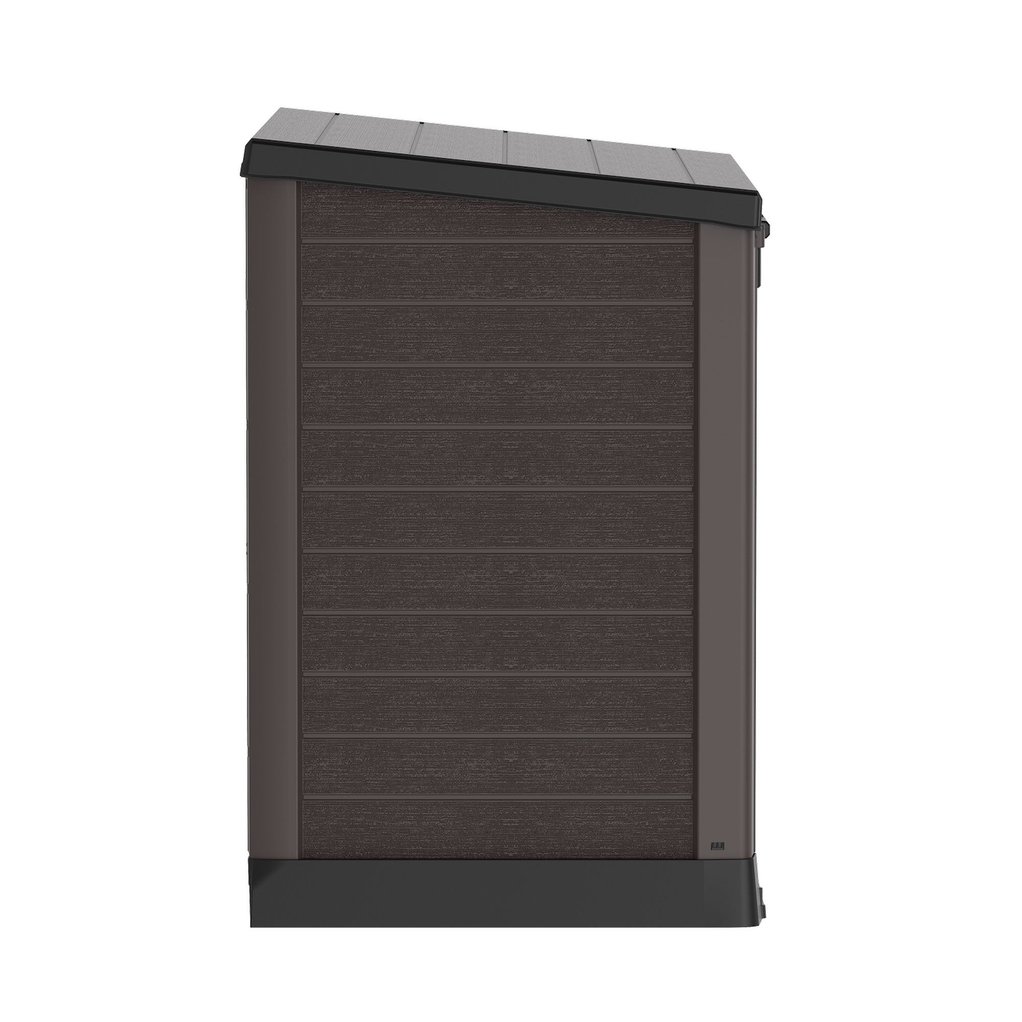 Duramax StoreAway 1200 Liter Outdoor Deck & Garden Storage Box, Brown (Used) - VMInnovations