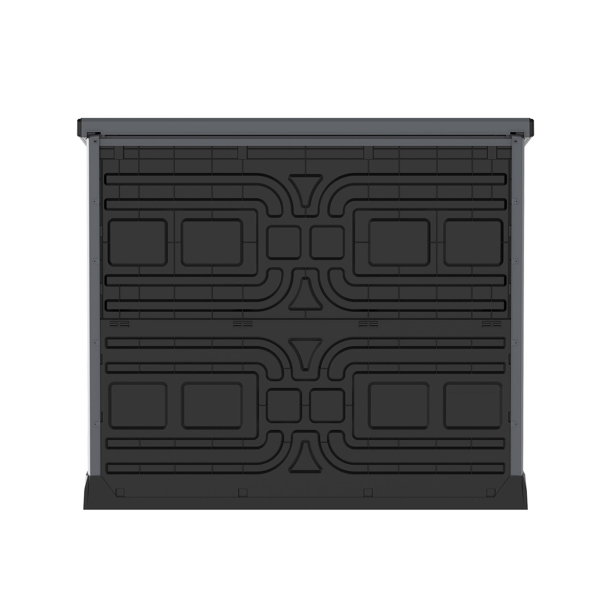Duramax StoreAway 1200 Liter Outdoor Deck & Garden Storage Box, Brown (Used) - VMInnovations