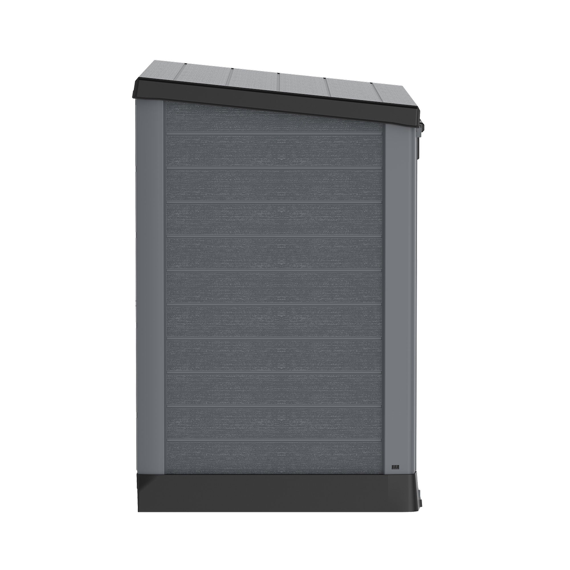 Duramax CedarGrain StoreAway 1200L Outdoor Deck & Garden Storage Box, Charcoal - VMInnovations