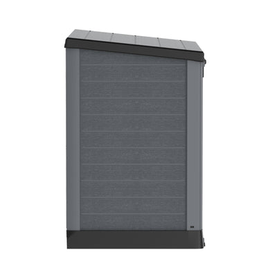 Duramax CedarGrain StoreAway 1200L Outdoor Deck & Garden Storage Box, Charcoal - VMInnovations
