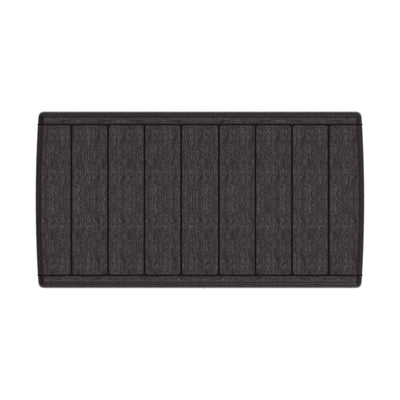 Duramax CedarGrain Durabox 110 Gal Outdoor Deck & Garden Storage Bench, Brown - VMInnovations