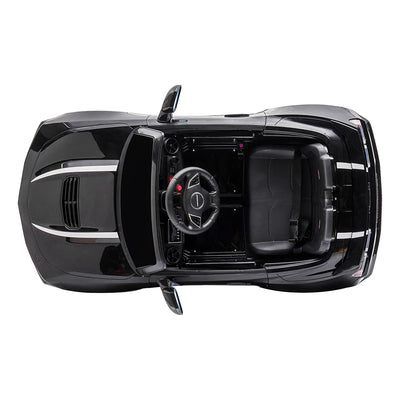 Dakott 2021/2022 Chevy Camaro Racing 2SS Battery Powered Ride On Car Toy, Black - VMInnovations