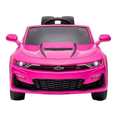 Dakott 2021/2022 Chevy Camaro Racing 2SS Battery Powered Ride On Car Toy, Pink - VMInnovations