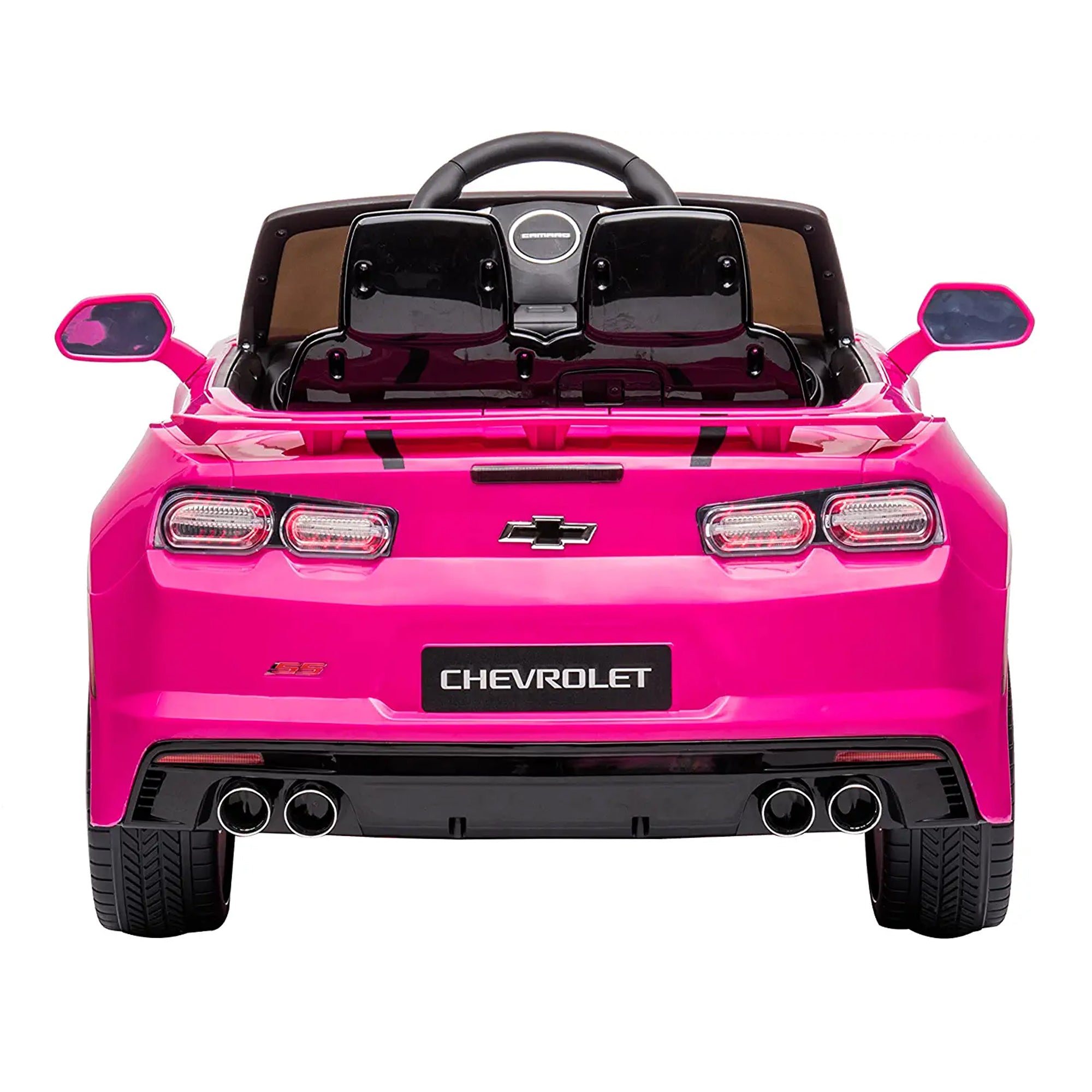 Dakott 2021/2022 Chevy Camaro Racing 2SS Battery Powered Ride On Car Toy, Pink - VMInnovations