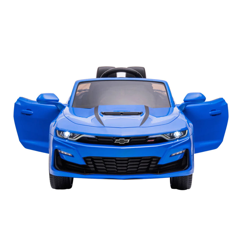 Dakott 2021/2022 Chevy Camaro Racing 2SS Battery Powered Ride On Car Toy, Blue