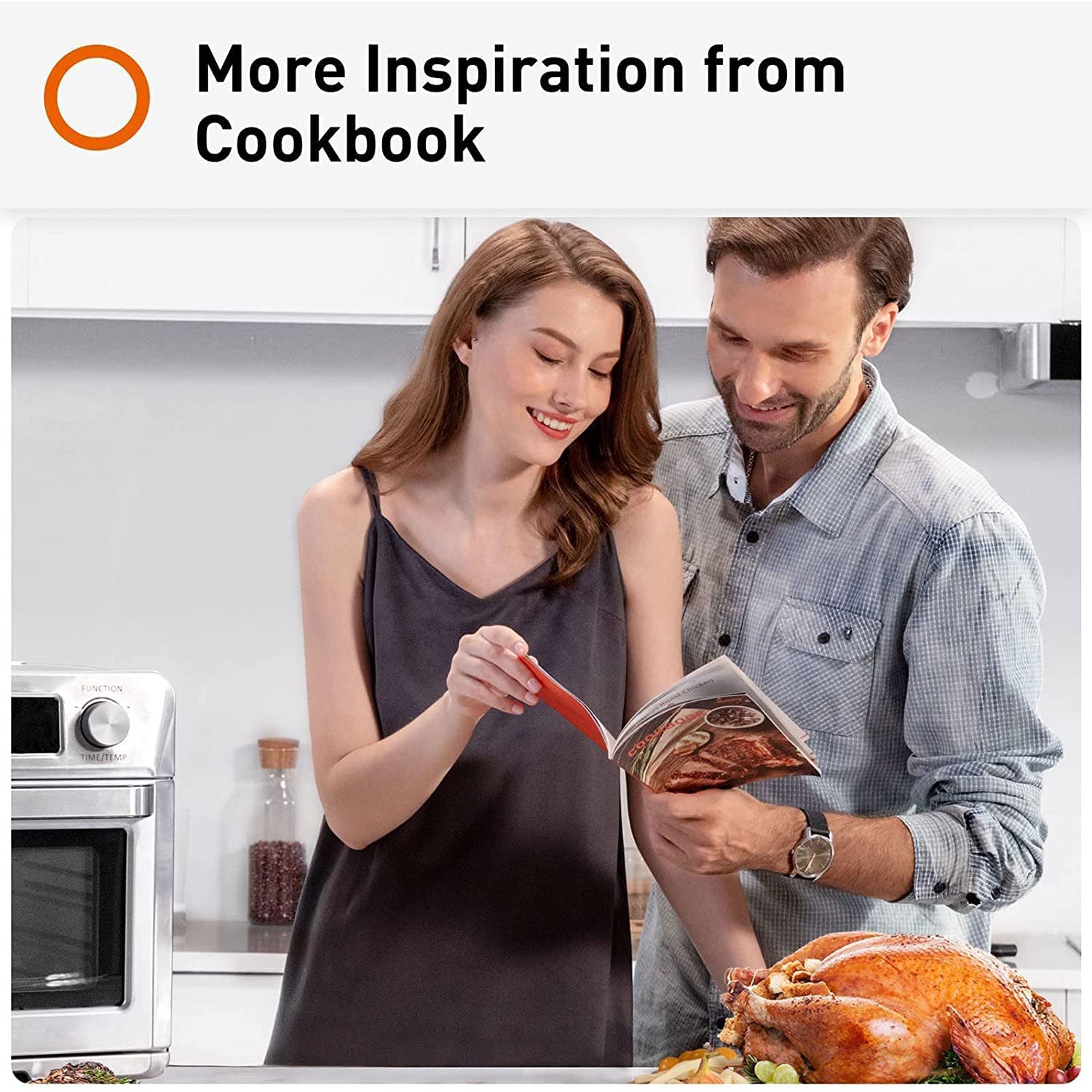 Joyoung 25 Qt Air Fryer Toaster Convection Oven with 14 Presets, Steel (Used) - VMInnovations