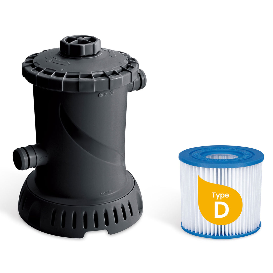 Funsicle 15' x 36'' Quick Set Above Ground Pool, Gray Herringbone (Open Box) - VMInnovations