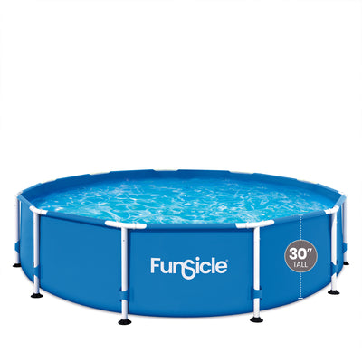 12' x 30" Outdoor Activity Round Frame Above Ground Swimming Pool(For Parts) - VMInnovations