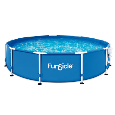 12' x 30" Outdoor Activity Round Frame Above Ground Swimming Pool(For Parts)