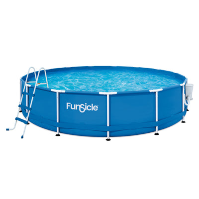 Funsicle 15' x 36" Outdoor Activity Round Frame Swimming Pool Set (Used)