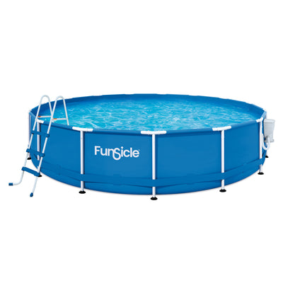 15' x 36" Outdoor Activity Round Frame Above Ground Swimming Pool Set (Open Box)