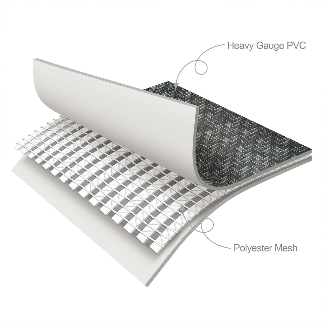 Funsicle 13' x 7' x 39"  Rectangle Above Ground Swimming Pool, Gray (Open Box)