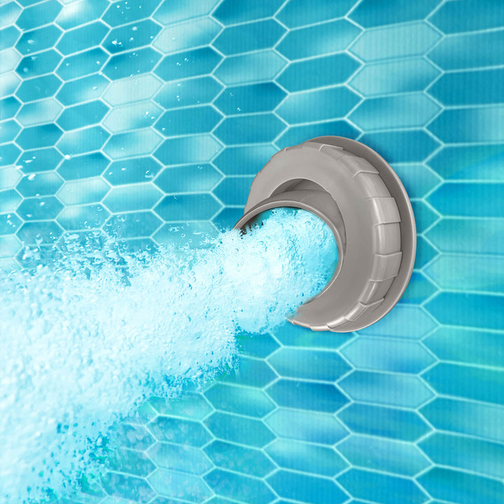 Funsicle 24'x12'x52" Oasis Outdoor Above Ground Swimming Pool, Brown (For Parts)