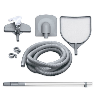 Funsicle 16' x 48" Oasis Designer Above Ground Swimming Pool Set, Stone (Used) - VMInnovations