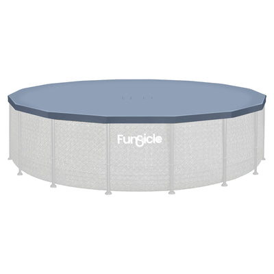 Funsicle 16ft Round Above Ground Frame Pool Debris Cover, Accessory Only, Gray - VMInnovations