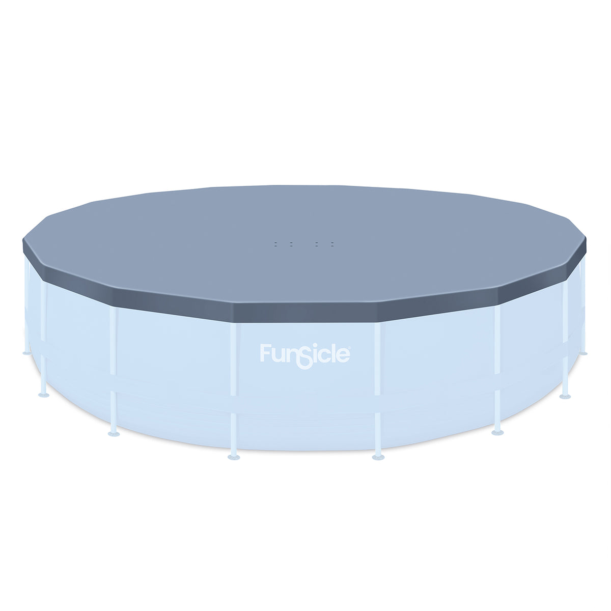 Funsicle 20ft Round Above Ground Frame Pool Debris Cover, Accessory Only, (Used) - VMInnovations