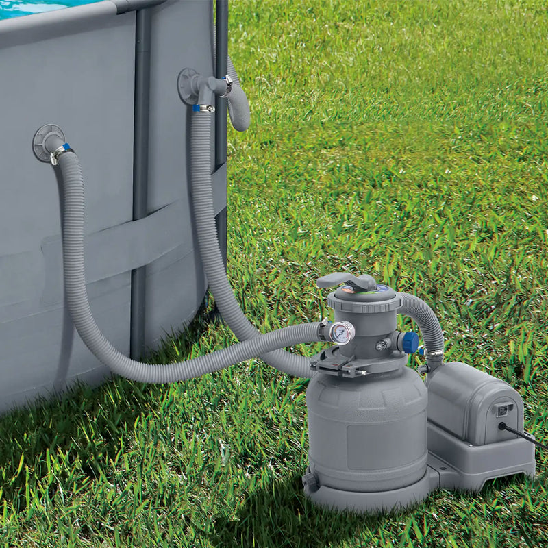 Funsicle 12 Inch Sand Filter Pump for Above Ground Pools, 1600 GPH Flow Rate