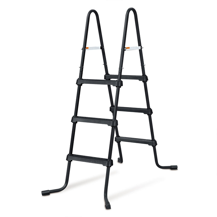 Funsicle 36" SureStep 3 Stair Outdoor Above Ground Swimming Pool Ladder, Black