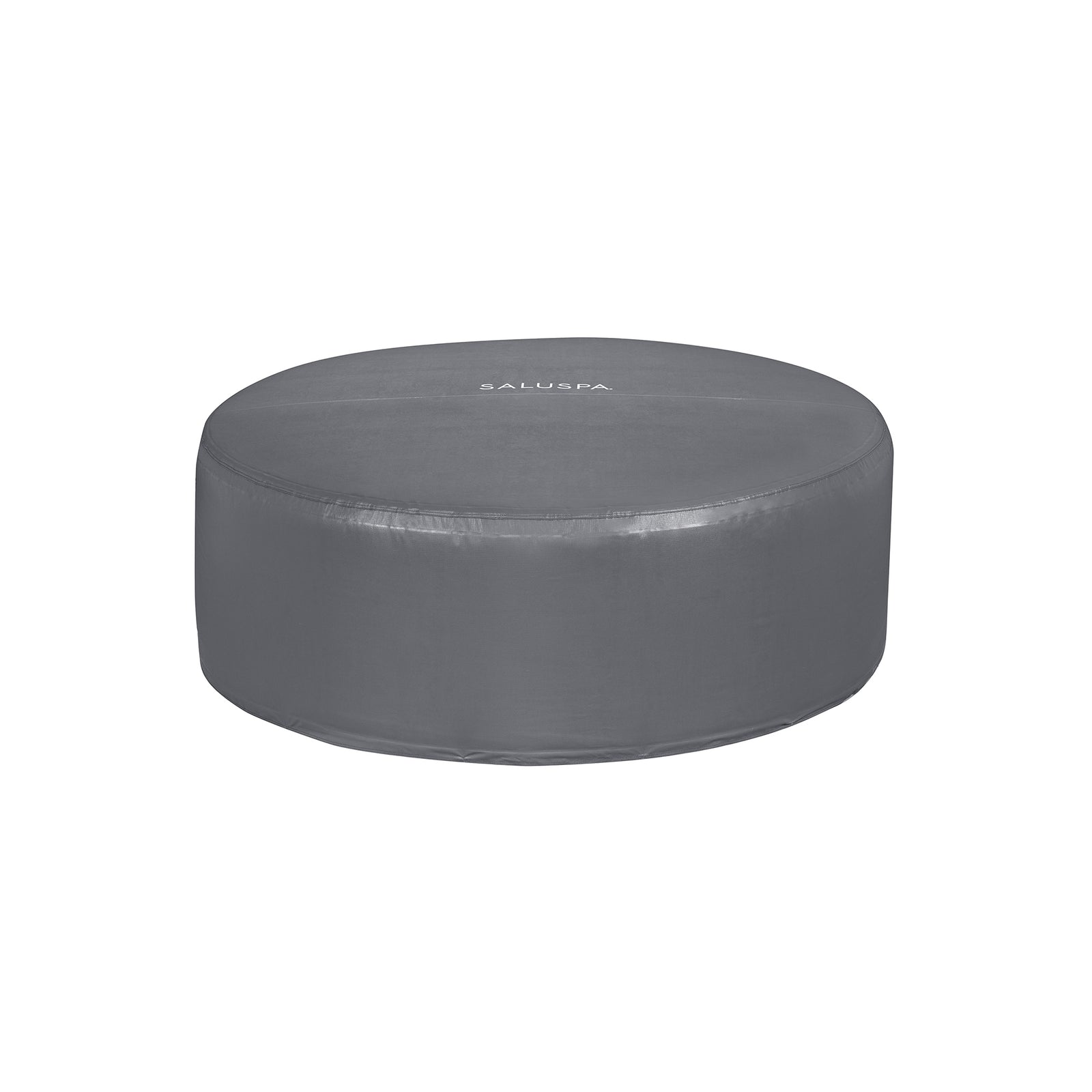 SaluSpa 71x26 Inch EnergySense DuraPlus Waterproof Round Thermal Spa Cover, Gray - VMInnovations
