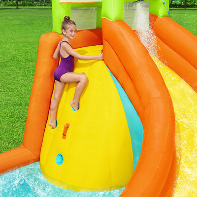 H2OGO! Canopy Cove Kids Inflatable Mega Water Park with Water Cannon (Open Box) - VMInnovations