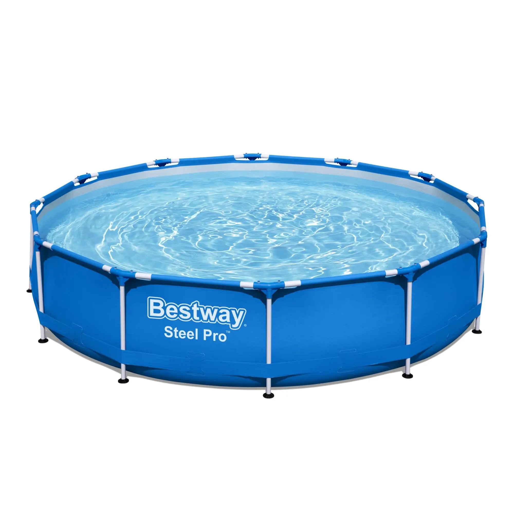Bestway Steel Pro 12'x30" Round Above Ground Swimming Pool Set with Filter Pump