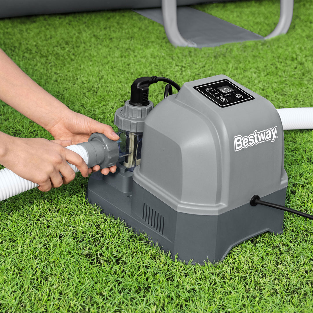 Bestway Flowclear Hydrogenic 6 G/H Digital Self Cleaning Saltwater Chlorinator