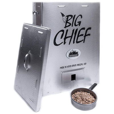 Smokehouse Big Chief Top Load Outdoor Cooking BBQ Electric Wood Chip Smoker