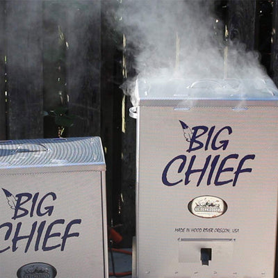 Smokehouse Big Chief Top Load Outdoor Cooking BBQ Electric Wood Chip Smoker