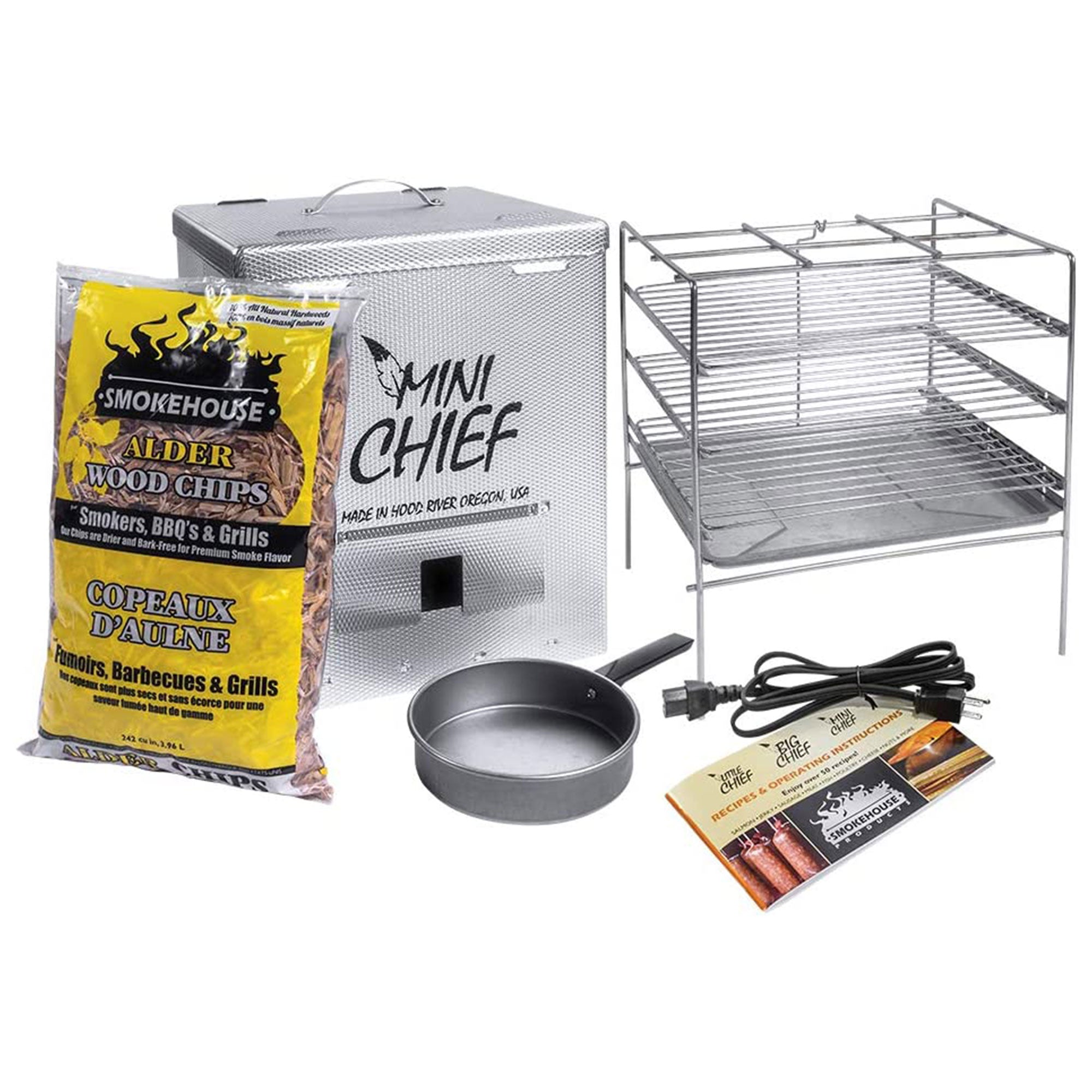 Smokehouse Mini Chief Top Load Outdoor Cooking BBQ Electric Wood Chip Smoker