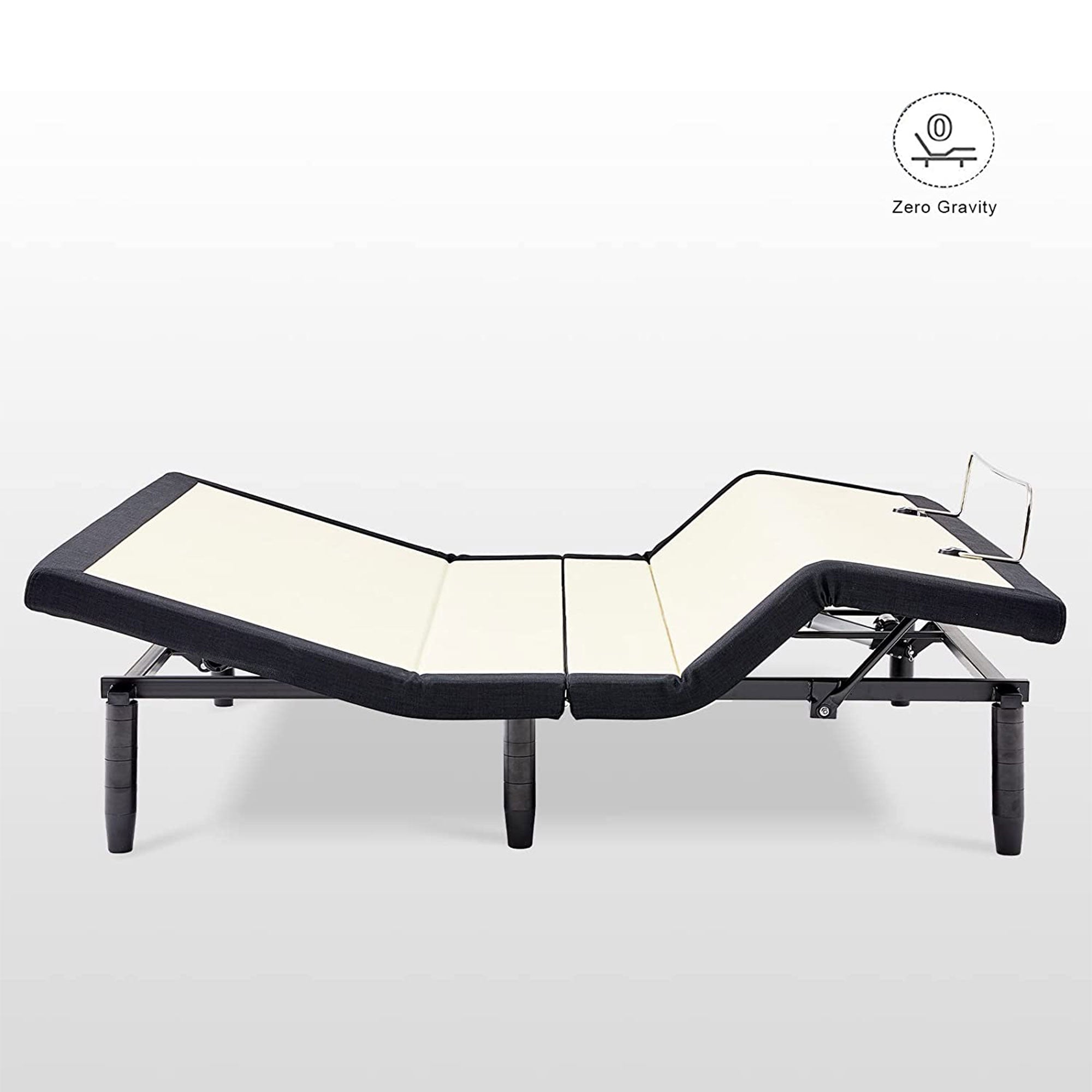 Applied Sleep Adjustable Bed w/ Massage Zones and Bluetooth, Full (Open Box) - VMInnovations