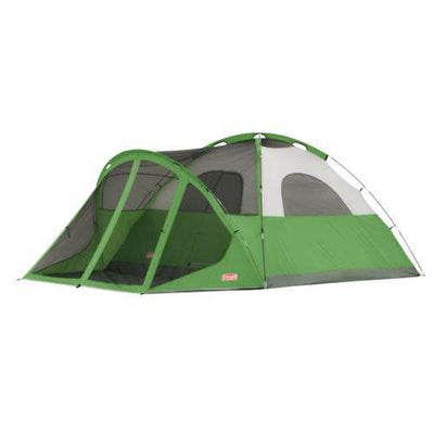 COLEMAN Evanston 6 Person Outdoor Screened Camping Tent | 14' x 10' (Open Box)