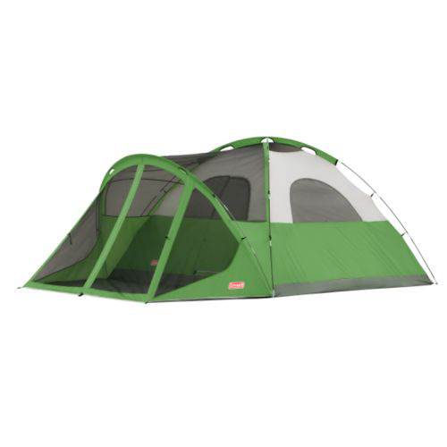 COLEMAN Evanston 6 Person Outdoor Screened Camping Tent | 14' x 10' (Open Box)