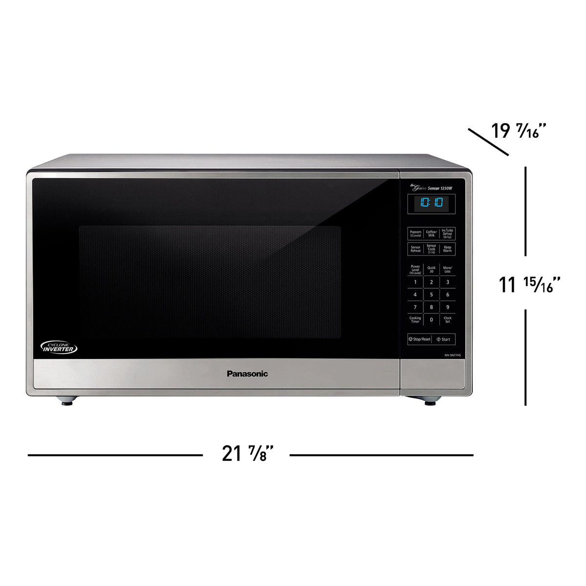 Panasonic 1.6 Cu. Ft. 1250 Watt Countertop Microwave
