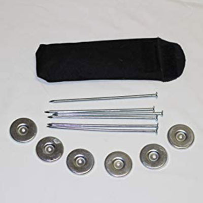Reversible Outdoor Mat for Patios and RVs, Grey Vine (Open Box) - VMInnovations