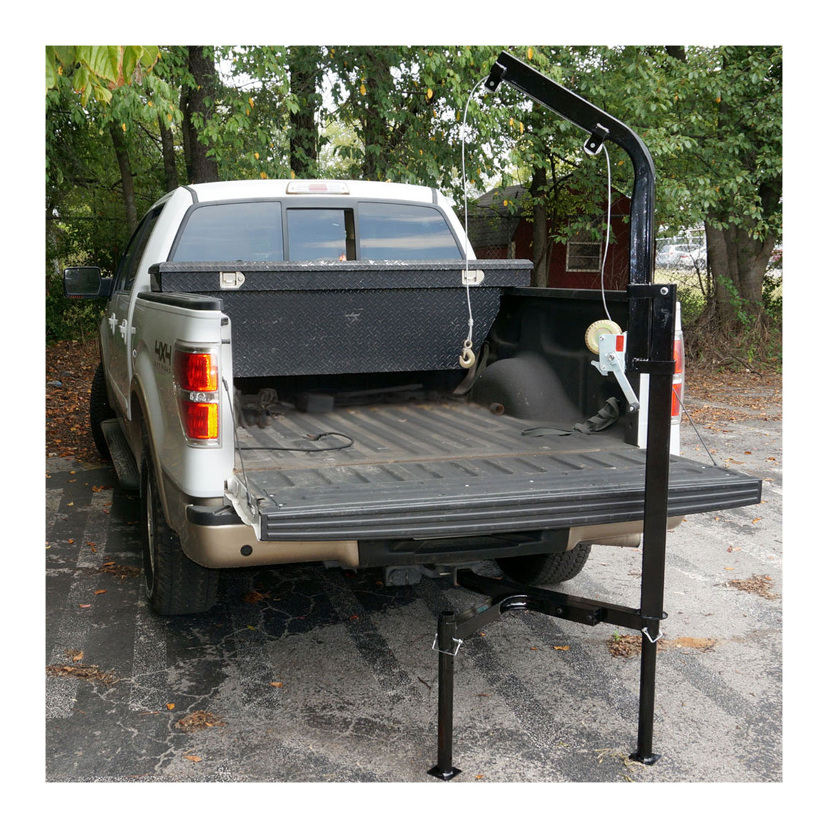 Viking Solutions VKS-VMH001 Rack Jack Magnum Hitch Mounted Hoist for Big Games